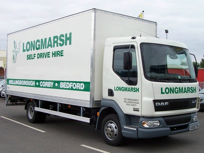 Truck Hire Deals from Longmarsh