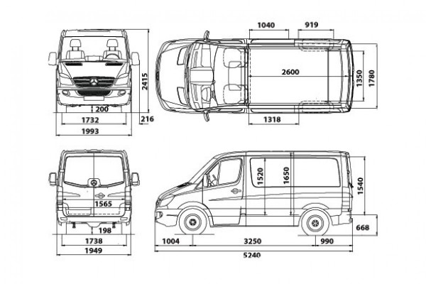 Van and Truck Dimensions & Carrying Capacity
