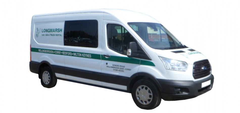 V35 Ford Transit 6 seat crew van Car Hire Deals